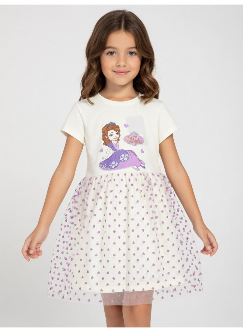 Disney Sofia | Tulle Dress | White - Image 1